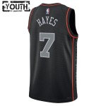 Maillot NBA Detroit Pistons Killian Hayes Nike 2023-24 City Edition Noir Swingman - Enfant